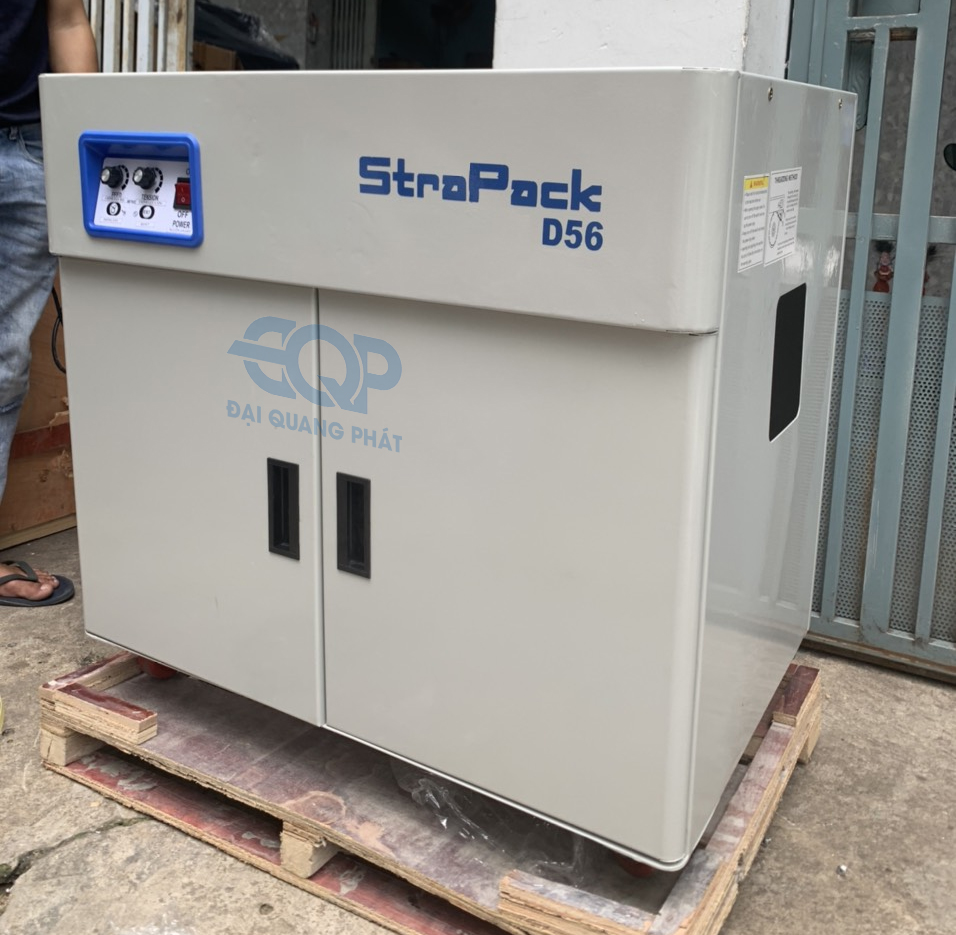 Máy đóng đai thùng bán tự động D56 Strapack